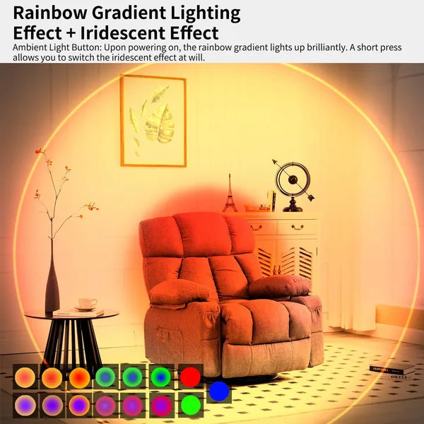 4pcs Rechargeable LED Night Light Wall Lamp Commercial StrobeLight Multi-color Mode Dimmable Indoor Light Magnetic StepLight For Entryway Bedside Desk Closet Bedside Lamp