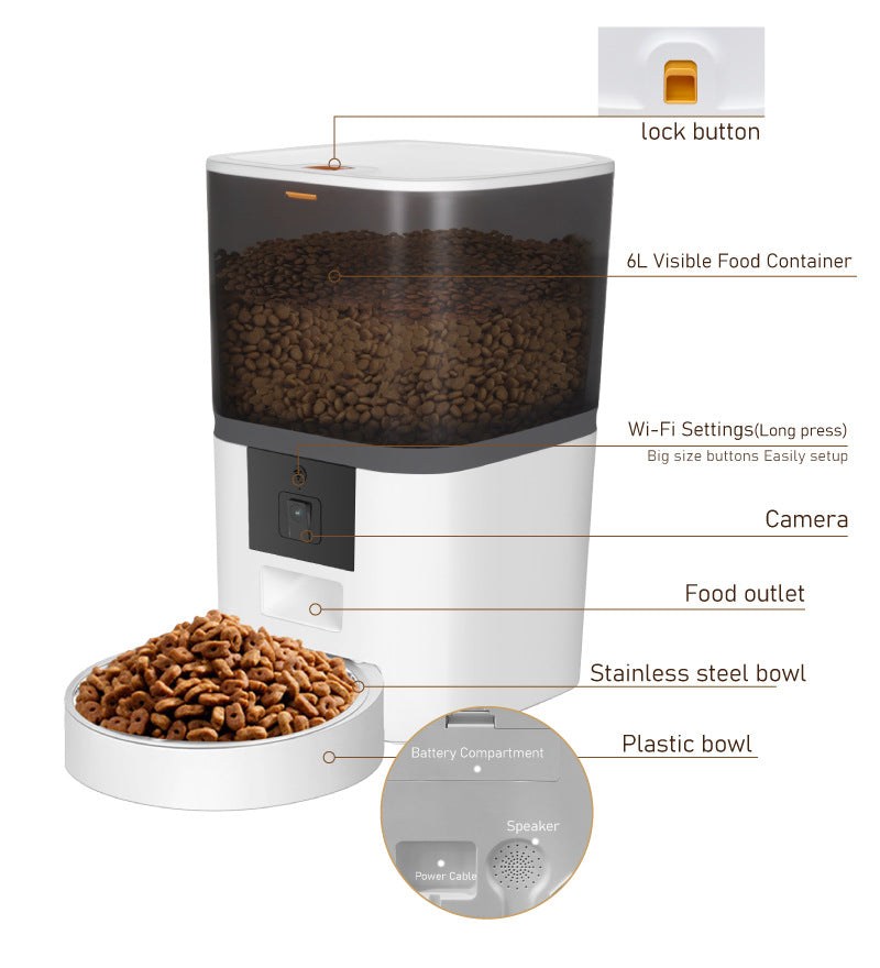 Mirza SmartFeed™ Pro Automatic Pet Feeder